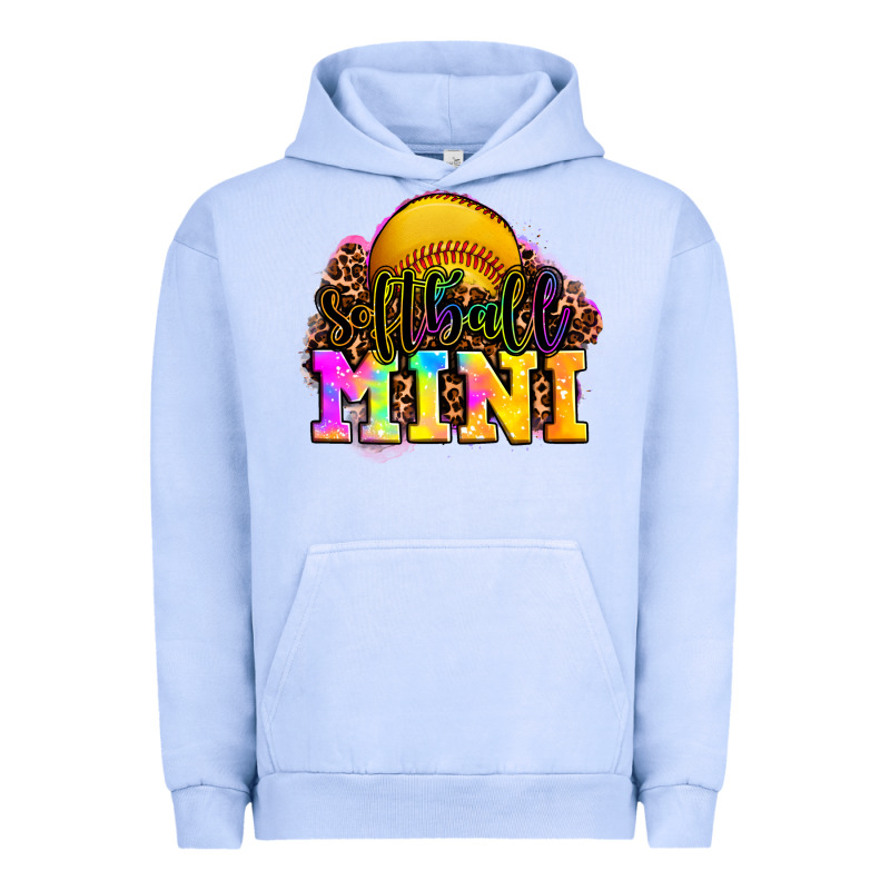Softball Mini Urban Hoodie by OliviaCreatesArt | Teevron