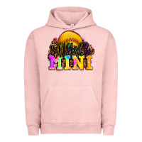 Pigment Salmon softball mini Urban Hoodie - OliviaCreatesArt