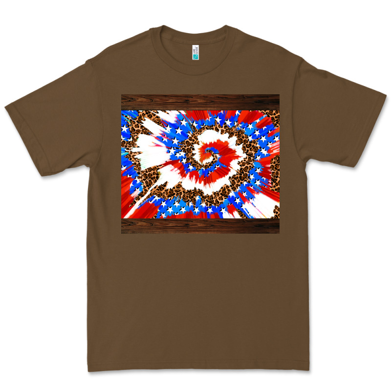 Usa Tie Dye Premium Tee by AdoDesignShop | Teevron