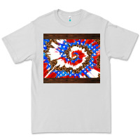 Dove Grey usa tie dye Premium Tee - AdoDesignShop