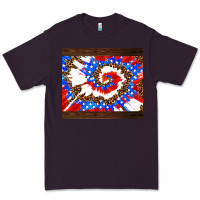 Plum usa tie dye Premium Tee - AdoDesignShop