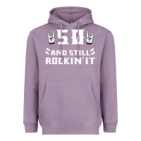 Lavender 50 birthday rock whitw Heavyweight Hoodie - Bettercallsaul