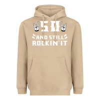 Mushroom 50 birthday rock whitw Heavyweight Hoodie - Bettercallsaul