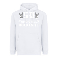 White 50 birthday rock whitw Heavyweight Hoodie - Bettercallsaul