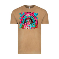 Xo Xo Rainbow Valentine Vintage Tee | Teevron