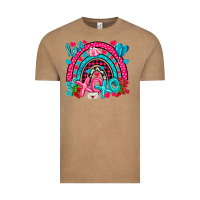 Vintage Coffee xo xo rainbow valentine Vintage Tee - NancyCooperArtShop