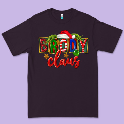 Christmas Brody Claus Premium Tee Designed By Fadigitalartstudio