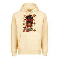 Pina Colada one merry nana christmas afro messy bun Premium Hoodie - texasbilliewilder