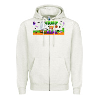 Oatmeal Heather creep it real libbey glass Zipper Hoodie - BundleAndBundleShop