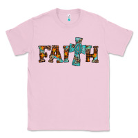 Bubblegum Pink faith thanksgiving cross Classic Tee - AdoDesignShop
