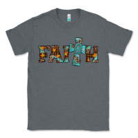 Charcoal Heather faith thanksgiving cross Classic Tee - AdoDesignShop