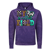 Cloud Purple my heart is on that field soccer Vintage Hoodie - Jasminsmagicworld