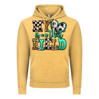 Vintage Mustard my heart is on that field soccer Vintage Hoodie - Jasminsmagicworld