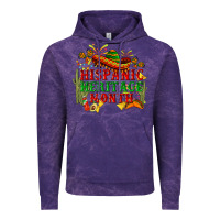 Cloud Purple national hispanic heritage month Vintage Hoodie - BundleAndBundleShop