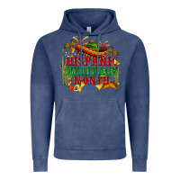Vintage Denim national hispanic heritage month Vintage Hoodie - BundleAndBundleShop