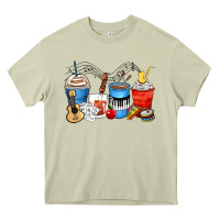 Mossy music teacher coffee cups Heavy Core Tee - Zillion Design Studio