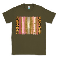 Army Green XOXO Brushstrokes Valentines Day Classic Tee - Jasminsmagicworld