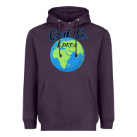 Plum God So Loves Heavyweight Hoodie - Bettercallsaul