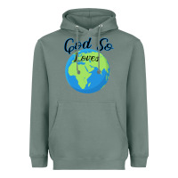 Sage God So Loves Heavyweight Hoodie - Bettercallsaul