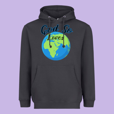God So Loves Heavyweight Hoodie Designed By Bettercallsaul