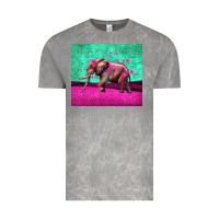 Cloud Rock colorful elephant Vintage Tee - LillyAllenDesigns