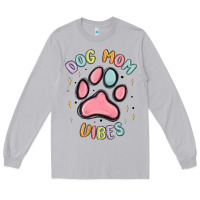 Moon Dust dog mom vibes Long Sleeve Tee - MaliasSmallBusiness