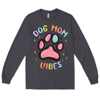 Smoke dog mom vibes Long Sleeve Tee - MaliasSmallBusiness