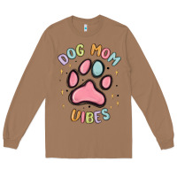 Toasted Coconut dog mom vibes Long Sleeve Tee - MaliasSmallBusiness