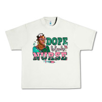 Pistachio afro  nurse dope black Urban Heavy Tee - AdoDesignShop