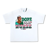 White afro  nurse dope black Urban Heavy Tee - AdoDesignShop