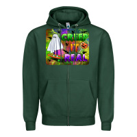 Sports Green creep it real mousepad Zipper Hoodie - BundleAndBundleShop