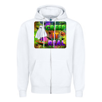 White creep it real mousepad Zipper Hoodie - BundleAndBundleShop