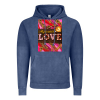 Vintage Denim all you need is love Vintage Hoodie - AdoDesignShop