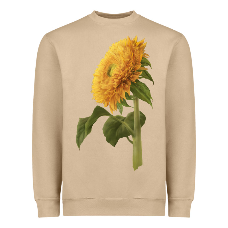Teddy Bear Sunflower Heavyweight Sweatshirt by LillyAllenDesigns | Teevron