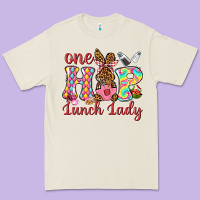 One Hip Lunch Lady Premium Tee Designed By Neo Western