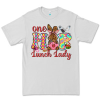 Dove Grey One hip lunch lady Premium Tee - Neo Western