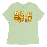 Matcha childhood cancer coffee cups Ladies Tee - Zillion Design Studio