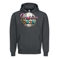 Smoke volleyball senior 2023 Zipper Hoodie - BundleAndBundleShop
