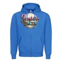 True Royal volleyball senior 2023 Zipper Hoodie - BundleAndBundleShop