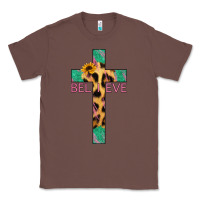 Chestnut Believe Cross Classic Tee - Jasminsmagicworld