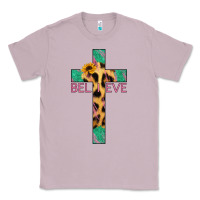 Lilac Believe Cross Classic Tee - Jasminsmagicworld