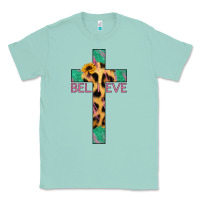 Seafoam Believe Cross Classic Tee - Jasminsmagicworld