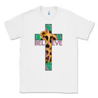 White Believe Cross Classic Tee - Jasminsmagicworld