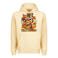 Pina Colada My 1st Thanksgiving Premium Hoodie - NancyCooperArtShop