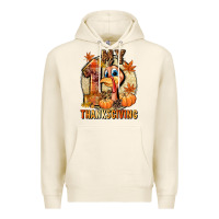 Tofu My 1st Thanksgiving Premium Hoodie - NancyCooperArtShop