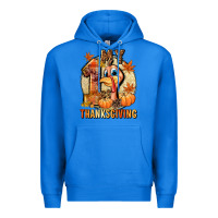 True Royal My 1st Thanksgiving Premium Hoodie - NancyCooperArtShop