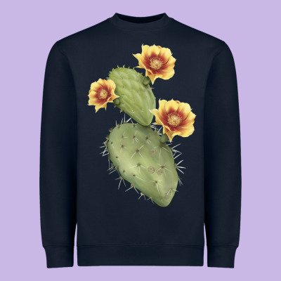 Opuntia Phaeacantha Heavyweight Sweatshirt Designed By Lillyallendesigns
