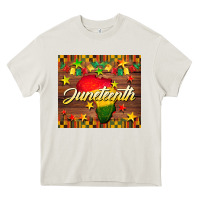 Cream Juneteenth Heavy Core Tee - BarkalooDesign