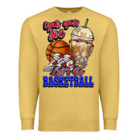 Grab Your Joe Let's Go Basketball Premium Sweatshirt | Teevron