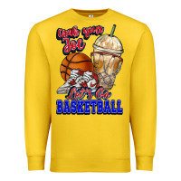 Lemon Grab your joe let's go Basketball Premium Sweatshirt - NancyCooperArtShop